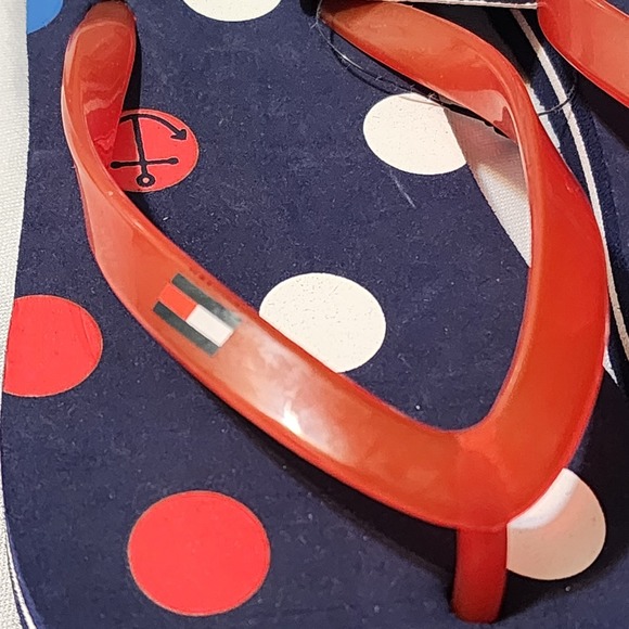 Tommy Hilfiger Girls Sandals Flip Flop Beach Pool Size M - Picture 6 of 6